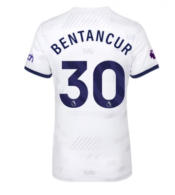 Tottenham Hotspur Rodrigo Bentancur #30 Primera Equipación Mujer 2023-24 Manga Corta